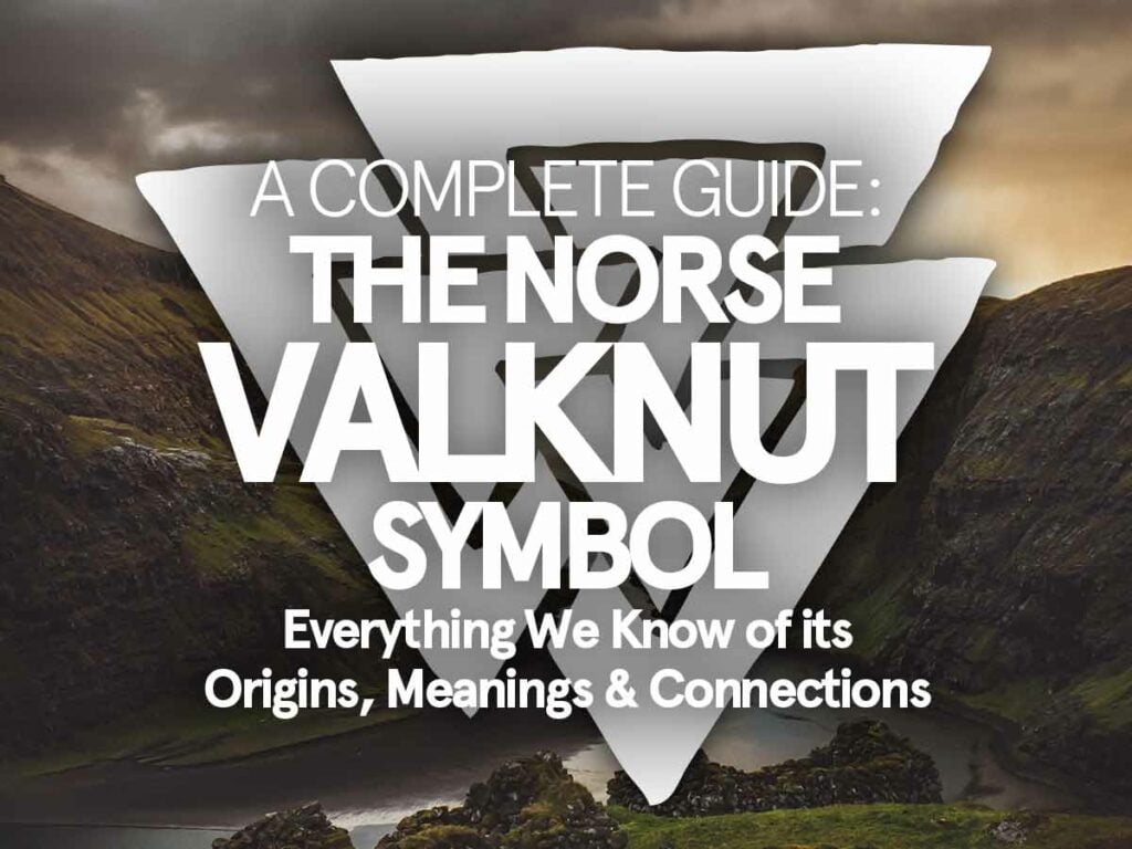 The Norse Valknut Origins Meanings Of The Triangle Knot