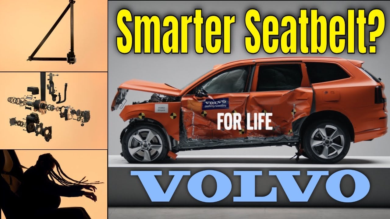 2026 Volvo EX60 New Safety Belt Adapts to You – Smarter Than Ever