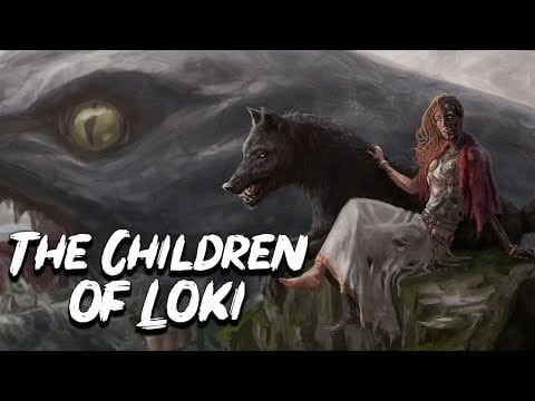 The Scary Children of Loki - Norse Mythology Stories - See U in History