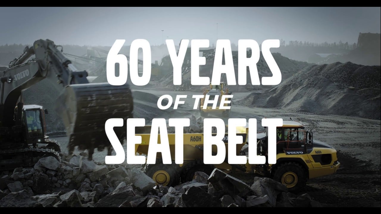Volvo Safety Belt - 60 years of safety innovations