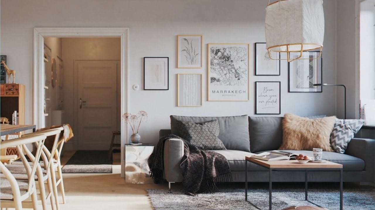 Warm And Cozy Scandinavian Interiors [Visualized]