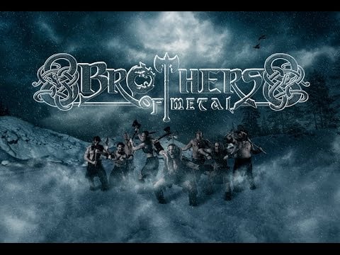 Brothers of Metal - Prophecy of Ragnarök (Lyric Video)
