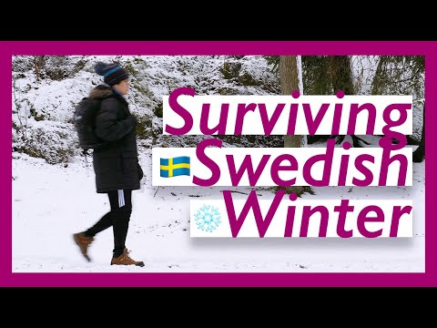 How to survive Swedish winter 🇸🇪🥶