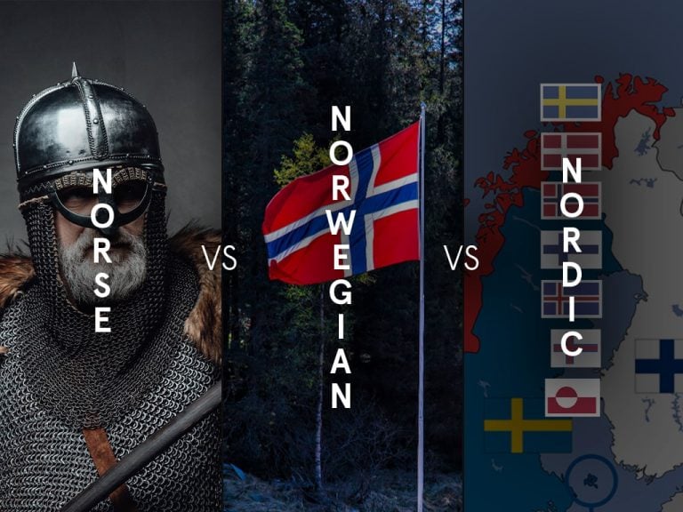norse vs norwegian vs nordic