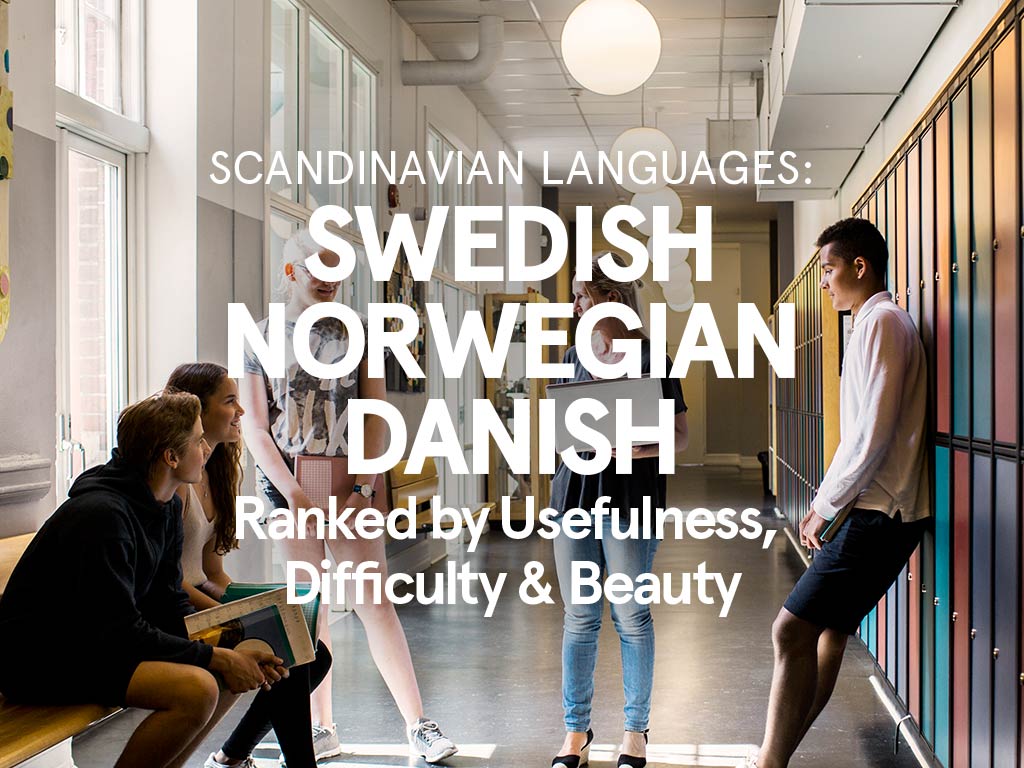 Nordic and Scandinavian Languages Explained and Ranked