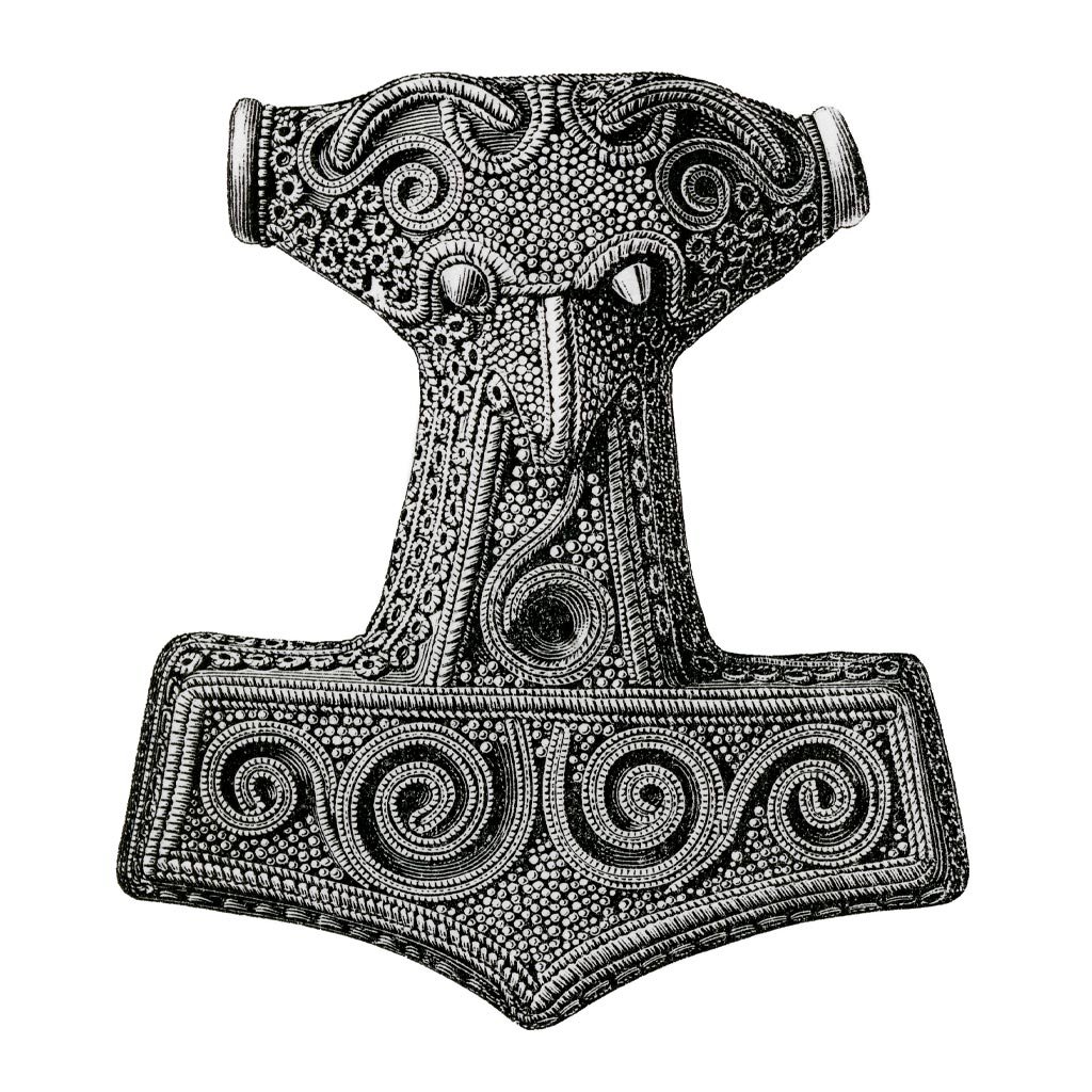 thors hammer viking symbols