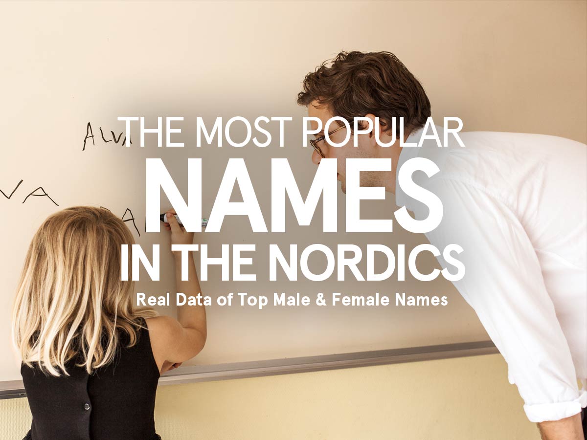 The Most Popular Names in the Nordics (Real Data)