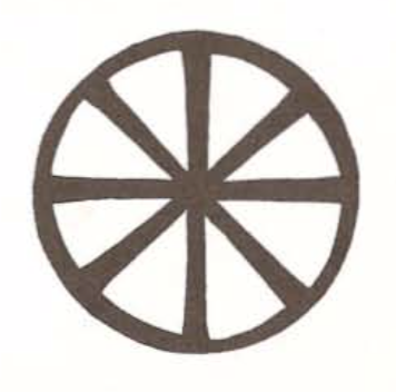 the eight spoked wheel symbol rudolph koch