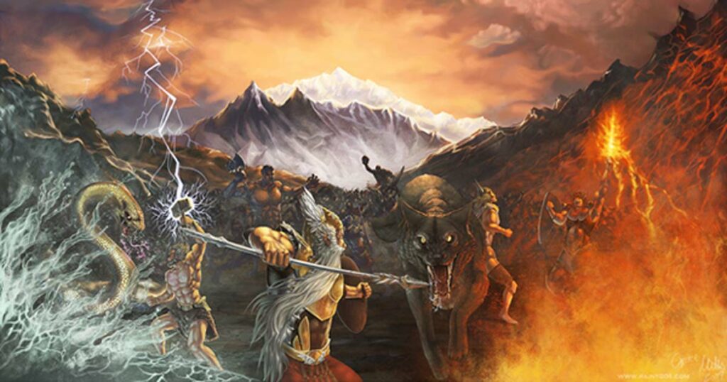 Ragnarok twilight for the Norse Gods
