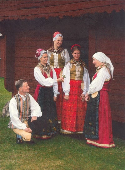 Traditional Swedish Clothing The National Regional Folk