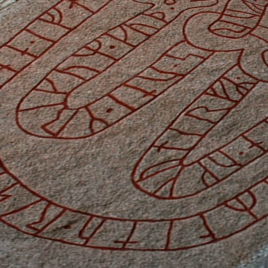 younger futhark runes on runestone