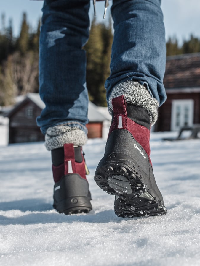 icebug Metro2 BUGrip Mulberry winter boots