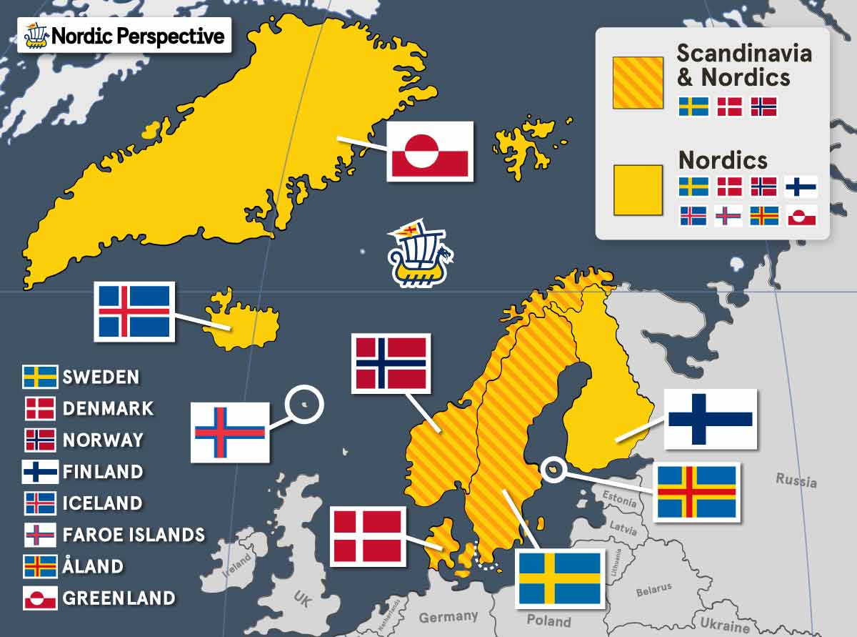 map scandinavia europe world globe detailed 2022