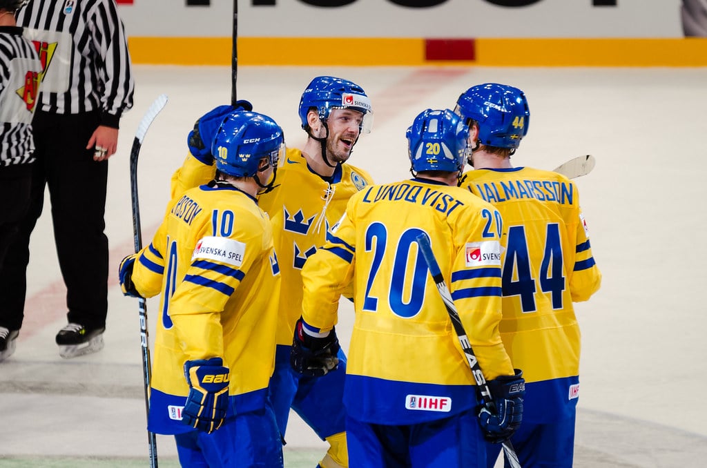 sweden hockey team last names