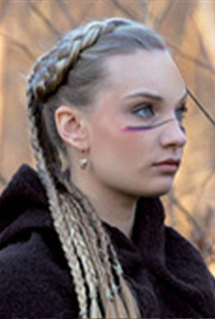 vikingeflet shieldmaiden viking braids blonde 2 1